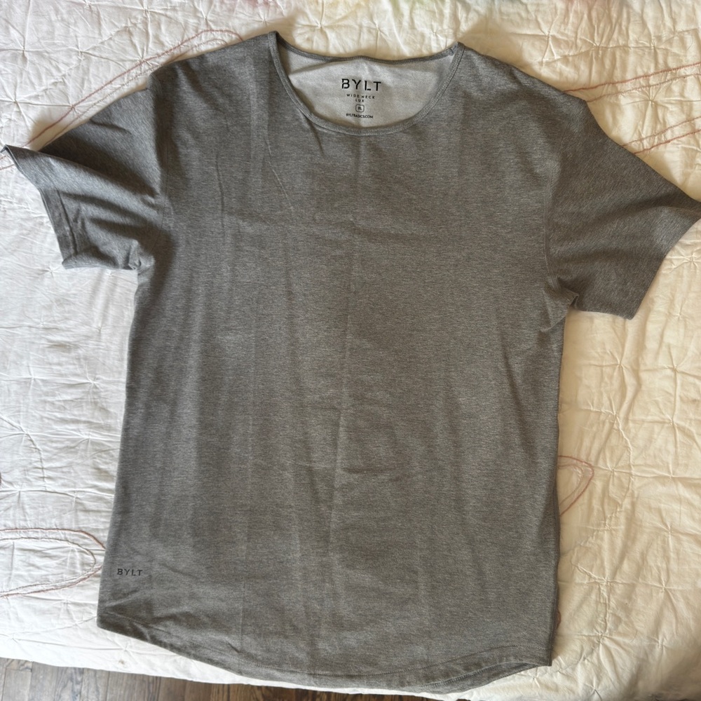 Men's Gray Bylt Dropcut Lux T-Shirt